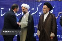 آیین تکریم و معارفه رئیس کل دادگستری لرستان