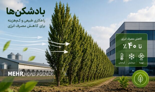 بادشکن‌ها؛ ظرفیت مغفول برای مهار مصرف انرژی در کشور
