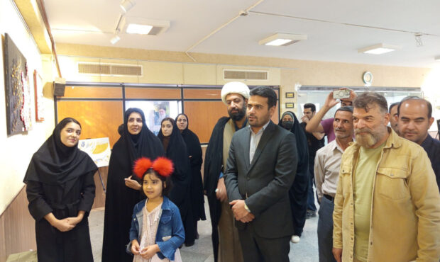 برپایی نمایشگاه هنرهای تجسمی در خواف