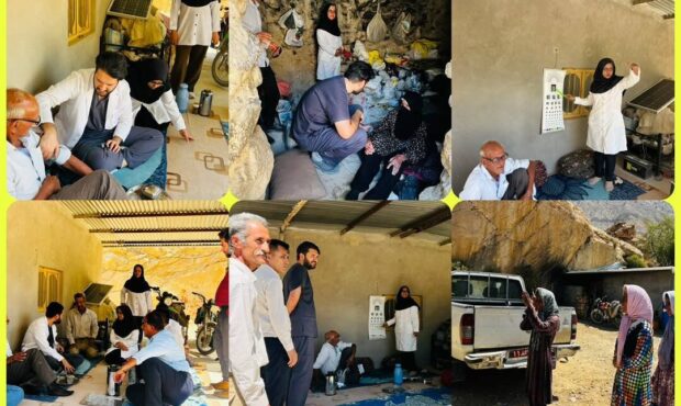 خدمت به محروم‌ترین روستاهای ارم؛ تیم سلامت در مسیر روستاهای سخت‌گذر