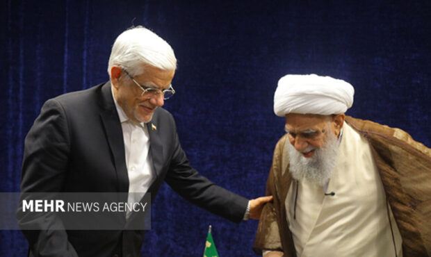 عارف با آیات عظام شبیری زنجانی و کریمی جهرمی دیدار کرد