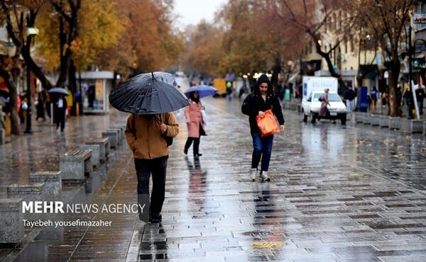 موج بارش‌های پاییزی جدید از روز پنجشنبه وارد غرب کشور می‌شود