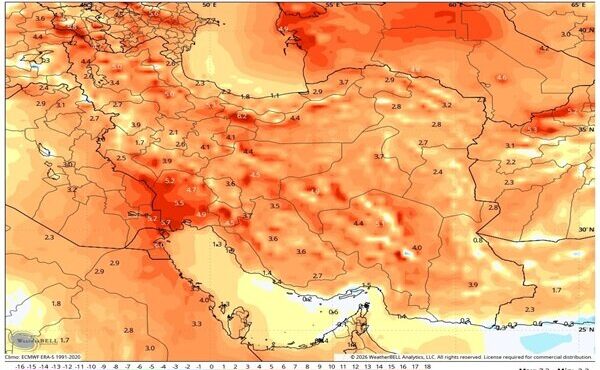 ورود سامانه بارشی جدید به کشور از جمعه؛ باران و کاهش دما در ۵ استان ورود سامانه بارشی جدید به کشور از جمعه؛ باران و کاهش دما در ۵ استان