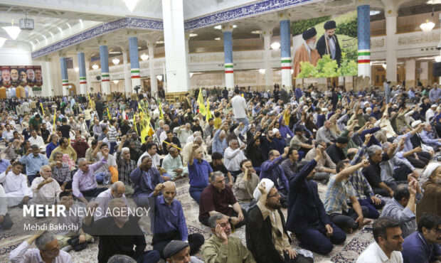 برگزاری مراسم دومین سالگرد شهادت سید حسن نصرالله در قم